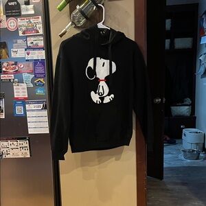 Classic Black Snoopy Hoodie